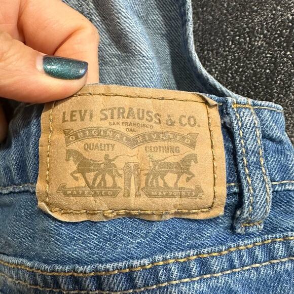 Levi's Denim Shortalls, VGUC, Sz XS (5/6) (5A) - Picture 6 of 8